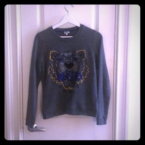 Kenzo grey classic Tiger sweatshirt